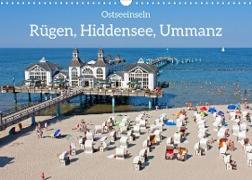 Ostseeinseln Rügen, Hiddensee, Ummanz (Wandkalender 2023 DIN A3 quer)