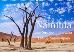 Namibia - Vom Sossusvlei bis zum Etosha Nationalpark (Wandkalender 2023 DIN A2 quer)