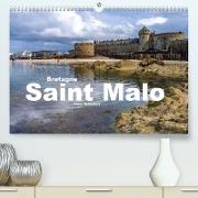 Bretagne - Saint Malo (Premium, hochwertiger DIN A2 Wandkalender 2023, Kunstdruck in Hochglanz)