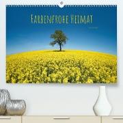 Farbenfrohe Heimat (Premium, hochwertiger DIN A2 Wandkalender 2023, Kunstdruck in Hochglanz)