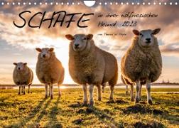 Schafe in ihrer ostfriesischen Heimat 2023 (Wandkalender 2023 DIN A4 quer)