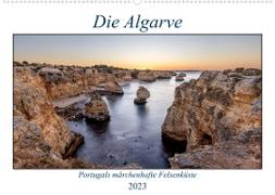 Die Algarve - Portugals märchenhafte Felsenküste (Wandkalender 2023 DIN A2 quer)