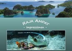 Raja Ampat - Impressionen (Wandkalender 2023 DIN A2 quer)