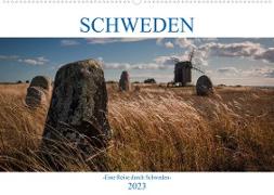 Schweden -Eine Reise durch Schweden- (Wandkalender 2023 DIN A2 quer)