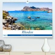 Rhodos - eine Insel zum Verlieben (Premium, hochwertiger DIN A2 Wandkalender 2023, Kunstdruck in Hochglanz)