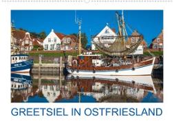 Greetsiel in Ostfriesland (Wandkalender 2023 DIN A2 quer)