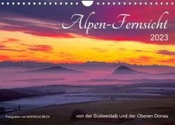 Alpen-Fernsichten von der Südwestalb und Oberen Donau (Wandkalender 2023 DIN A4 quer)