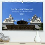 Im Park von Sanssouci - Spaziergang durch die Jahreszeiten (Premium, hochwertiger DIN A2 Wandkalender 2023, Kunstdruck in Hochglanz)