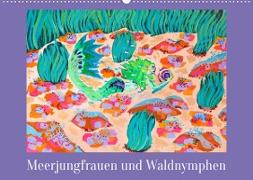 Meerjungfrauen und WaldnymphenAT-Version (Wandkalender 2023 DIN A2 quer)