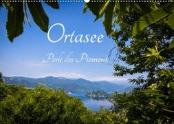 Ortasee - Perle des Piemont (Wandkalender 2023 DIN A2 quer)