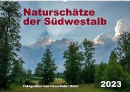 Naturschätze der Südwestalb (Wandkalender 2023 DIN A2 quer)