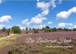 Die Lüneburger Heide - Ausflugsziel im Norden (Wandkalender 2023 DIN A2 quer)