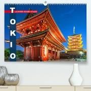 Tokio: Lichter einer Stadt (Premium, hochwertiger DIN A2 Wandkalender 2023, Kunstdruck in Hochglanz)