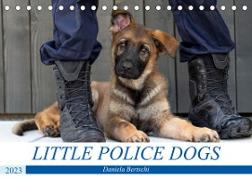 Little Police Dogs (Tischkalender 2023 DIN A5 quer)