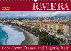 Riviera ¿ Cote d¿Azur France and Liguria Italy (Wall Calendar 2023 DIN A3 Landscape)