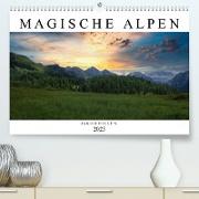 Magische Alpen (Premium, hochwertiger DIN A2 Wandkalender 2023, Kunstdruck in Hochglanz)