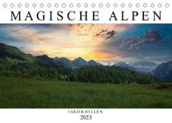 Magische Alpen (Tischkalender 2023 DIN A5 quer)
