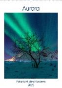 Aurora - Polarlicht des Nordens (Wandkalender 2023 DIN A2 hoch)