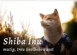 Shiba Inu - mutig, treu, selbstbewusst (Wandkalender 2023 DIN A2 quer)