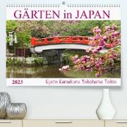 Gärten in Japan (Premium, hochwertiger DIN A2 Wandkalender 2023, Kunstdruck in Hochglanz)