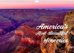 America¿s Most Beautiful Sceneries (Wall Calendar 2023 DIN A4 Landscape)