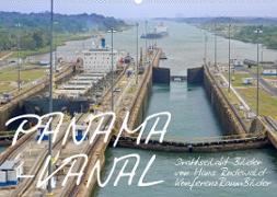 PANAMA-KANAL: Drahtseilakt-Bilder (Wandkalender 2023 DIN A2 quer)