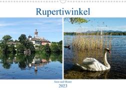 Rupertiwinkel - Seen und Moore (Wandkalender 2023 DIN A3 quer)