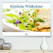 Köstliche Wildkräuter (Premium, hochwertiger DIN A2 Wandkalender 2023, Kunstdruck in Hochglanz)