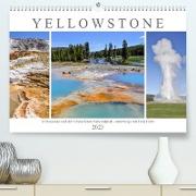 Yellowstone und der Grand Teton Nationalpark - unterwegs mit Julia Hahn (Premium, hochwertiger DIN A2 Wandkalender 2023, Kunstdruck in Hochglanz)
