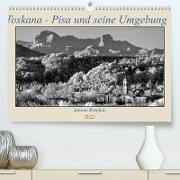 Toskana - Pisa und seine Umgebung (Premium, hochwertiger DIN A2 Wandkalender 2023, Kunstdruck in Hochglanz)
