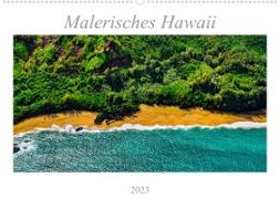 Malerisches Hawaii (Wandkalender 2023 DIN A2 quer)