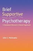 Brief Supportive Psychotherapy