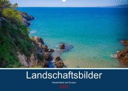 Landschaftsbilder Deutschland und Europa (Wandkalender 2023 DIN A2 quer)