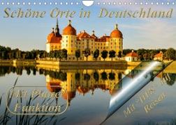 Schöne Orte in Deutschland (Wandkalender 2023 DIN A4 quer)