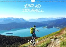 Einrad Downhill (Wandkalender 2023 DIN A4 quer)