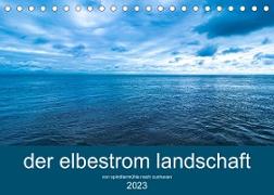 der elbestrom landschaft (Tischkalender 2023 DIN A5 quer)