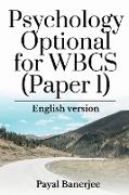 Psychology Optional for WBCS (Paper 1)