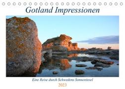 Gotland Impressionen (Tischkalender 2023 DIN A5 quer)