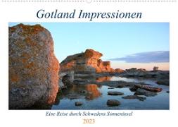 Gotland Impressionen (Wandkalender 2023 DIN A2 quer)