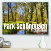 Park Schönbusch Aschaffenburg (Premium, hochwertiger DIN A2 Wandkalender 2023, Kunstdruck in Hochglanz)