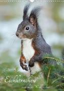 Eichhörnchen - zauberhafte Waldbewohner (Wandkalender 2023 DIN A3 hoch)