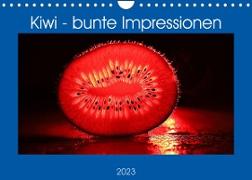 Kiwi - bunte Impressionen (Wandkalender 2023 DIN A4 quer)