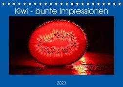 Kiwi - bunte Impressionen (Tischkalender 2023 DIN A5 quer)