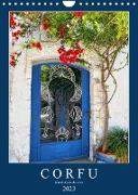 Corfu - Island of joie de vivre (Wall Calendar 2023 DIN A4 Portrait)
