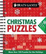 Brain Games - Christmas Puzzles: 120 Mixed Puzzles for the Holidays