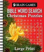 Brain Games - Bible Word Search: Christmas Puzzles - Large Print