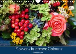 Flowers in Intense Colours (Wall Calendar 2023 DIN A4 Landscape)