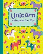 Unicorn Notebook for Kids: Featuring Cute Unicorn Art and Lined, Blank, Graphed and Bulleted Pages Perfect for Journaling and Doodling!