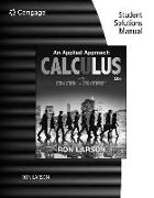 Student Solutions Manual for Larson's Calculus: An Applied Approach, 10th