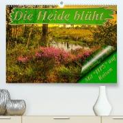 Die Heide blüht (Premium, hochwertiger DIN A2 Wandkalender 2023, Kunstdruck in Hochglanz)